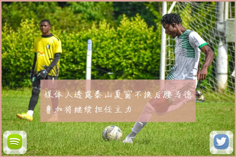 媒体人透露泰山夏窗不换后腰马德鲁加将继续担任主力
